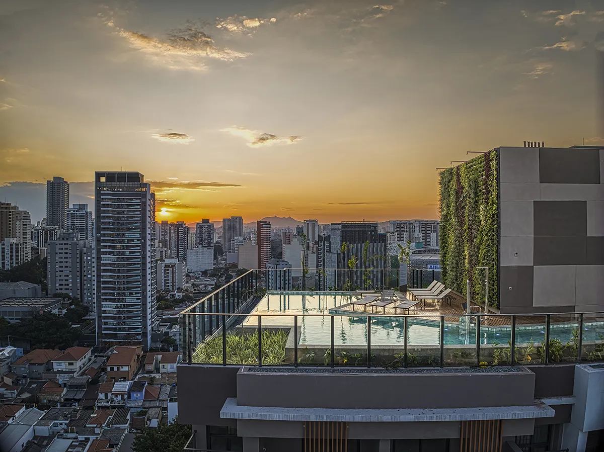 Rooftop com Piscina