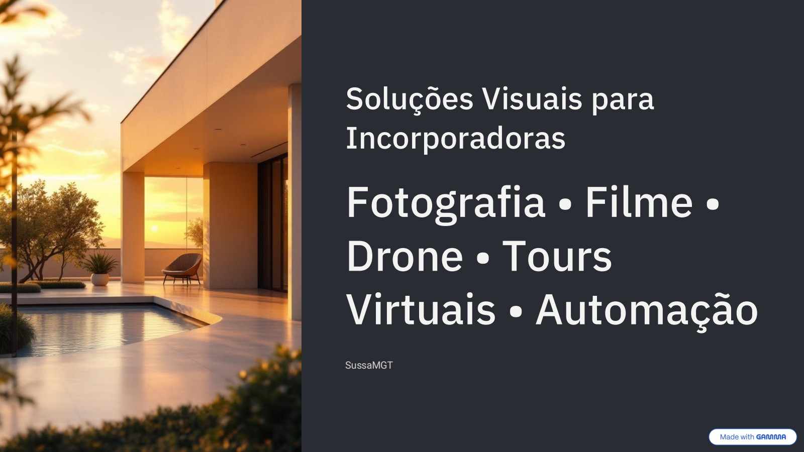 Soluções para Incorporadoras